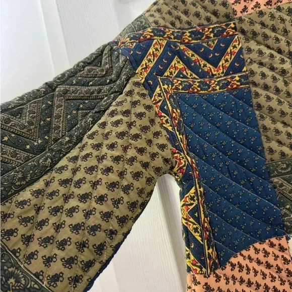 Saachi Quilted Patchwork Coat - Picture 8 of 9